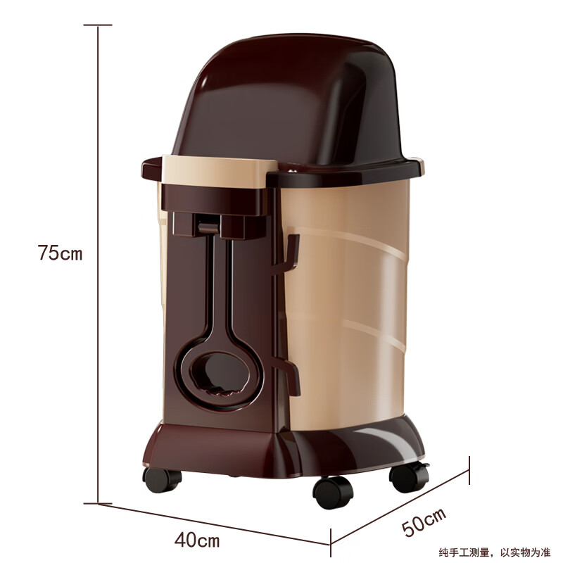 格兰帝豪华超高深桶带膝盖护理熏蒸足浴盆泡脚桶礼物家电按摩器泡腿桶熏蒸桶深桶送父母中老年专用足浴器 尊享款-750泡脚+熏蒸+膝盖护理+漏保插头