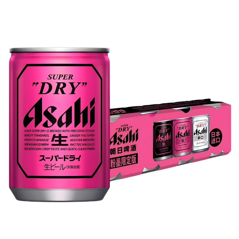 Asahi ��ˬ��ơ�� ����� 135ml*4�� �޶��� 63.23Ԫ/������189.7Ԫ��