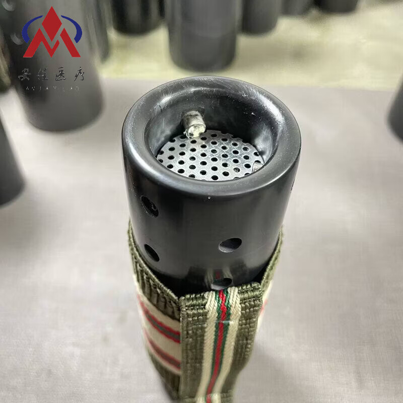 馨悠洁2.0，2.5厘米艾条专用砭石艾灸罐按摩眼头部家用温灸仪刮痧美容院 2.0厘米平口