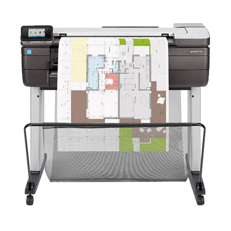 惠普(hp) designjet t830绘图仪 a0 多功能一体机 大幅面打印机  (含