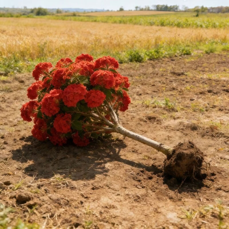 树状中华绣球大花花木老桩树苗植木耐寒阳台盆栽庭院木本花卉花苗 红花【木绣球】四季开花 8年精选苗【树形+当年爆满开花】