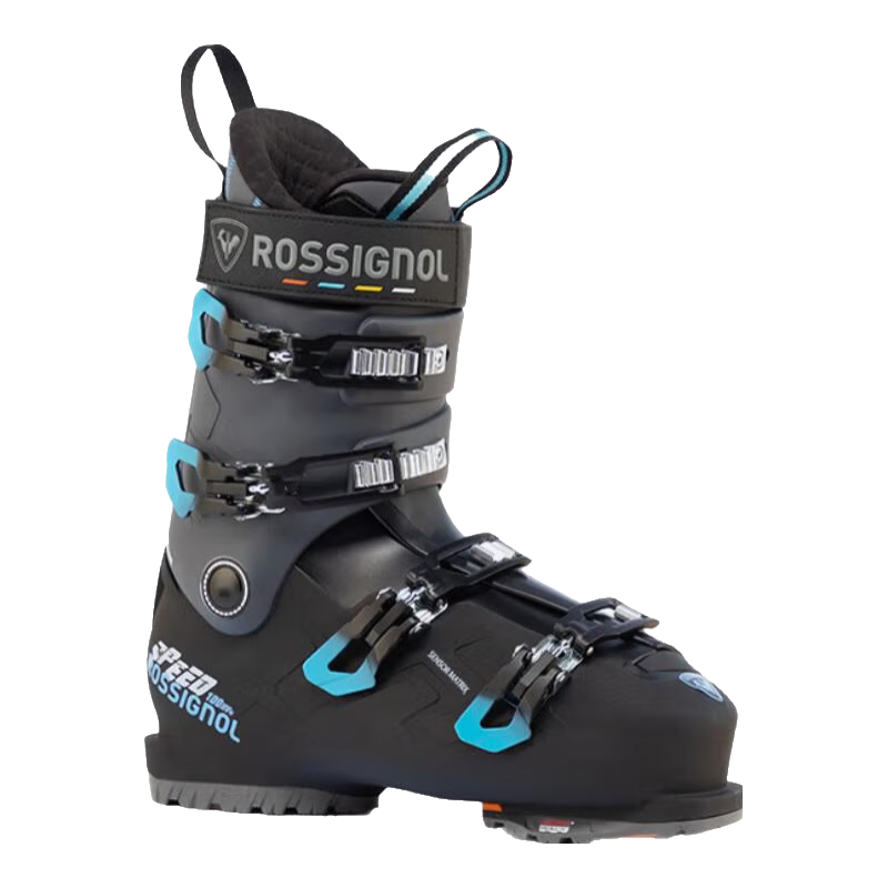 ROSSIGNOL25/26新款金雞雙板雪鞋專業(yè)裝備男子進(jìn)階滑雪鞋HI-SPEED PRO100 黑色-硬度100 42.5 (275mm)
