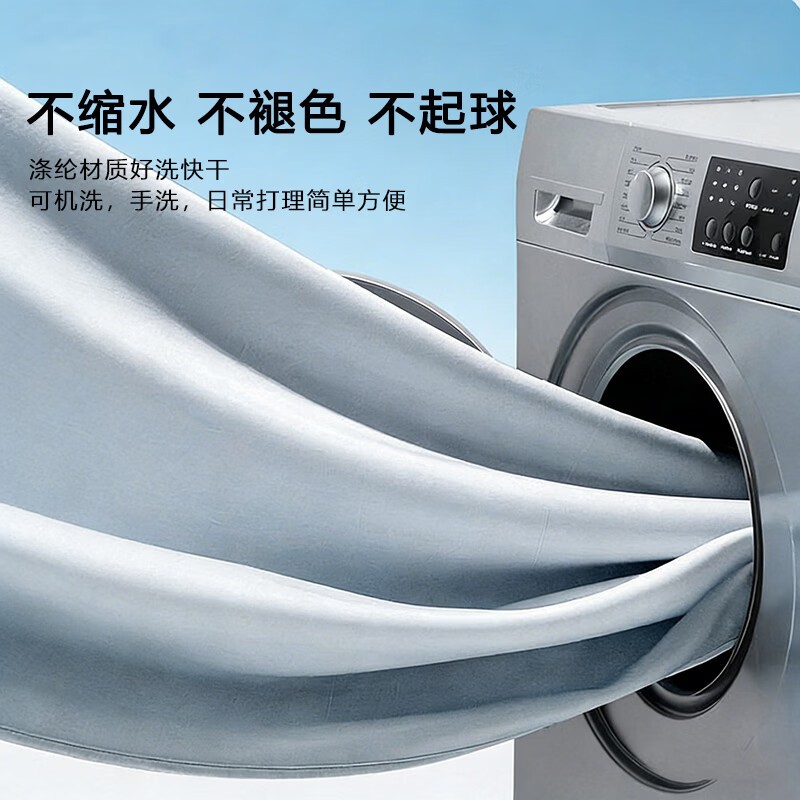 映季床罩防尘罩家具防尘布床上沙发遮挡灰尘盖布家居用装修遮灰保护罩 1.2*2米（茶几桌大电视） 浅灰色（高支高密 高效防尘）