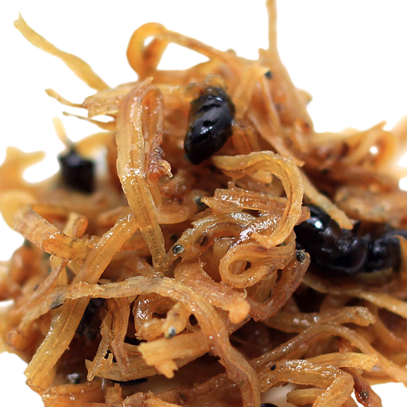 古龍丁香魚海鮮罐頭速食下飯菜 即食魚油香小銀魚魚干魚仔魚肉罐頭 丁香魚110g*2瓶【超值】