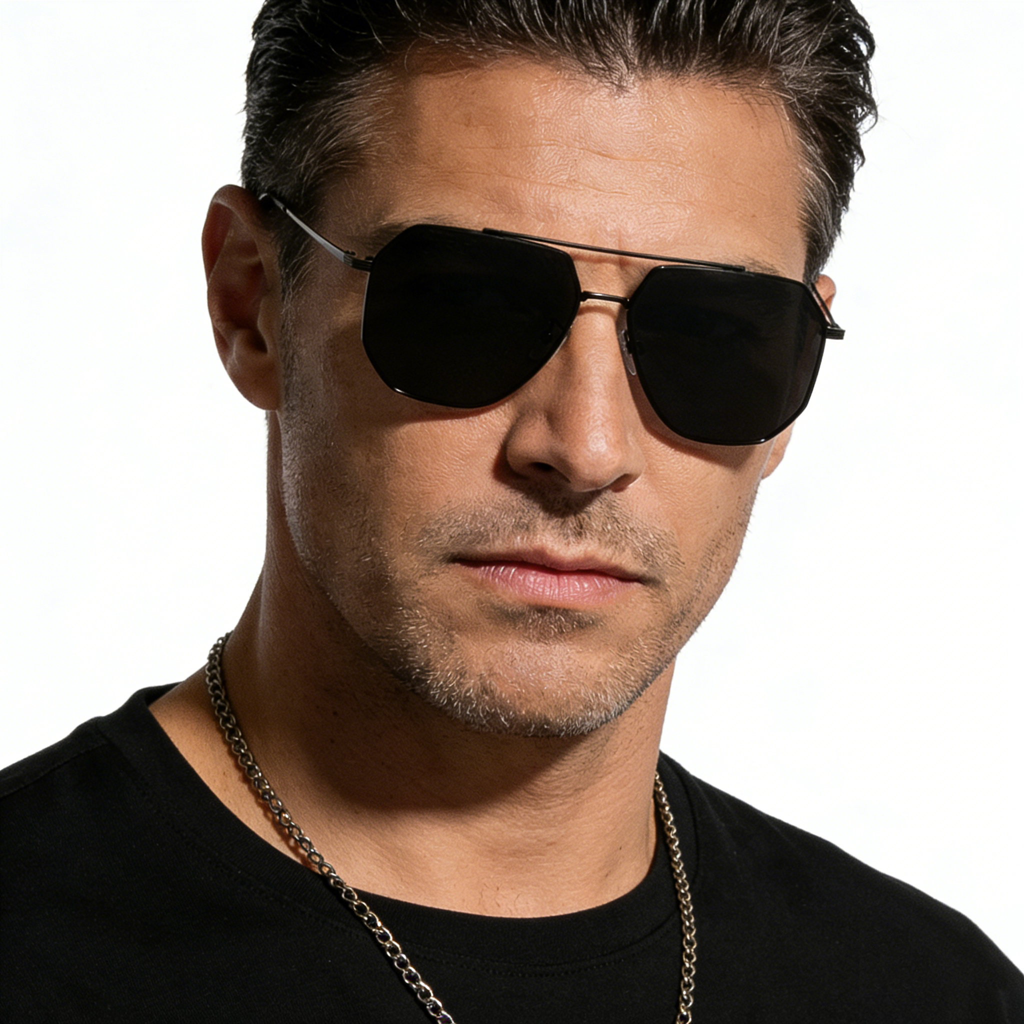 极本JABEN开车专用偏光太阳镜男士墨镜男款司机驾驶员钓鱼防紫外线 【偏光款】高清UV400