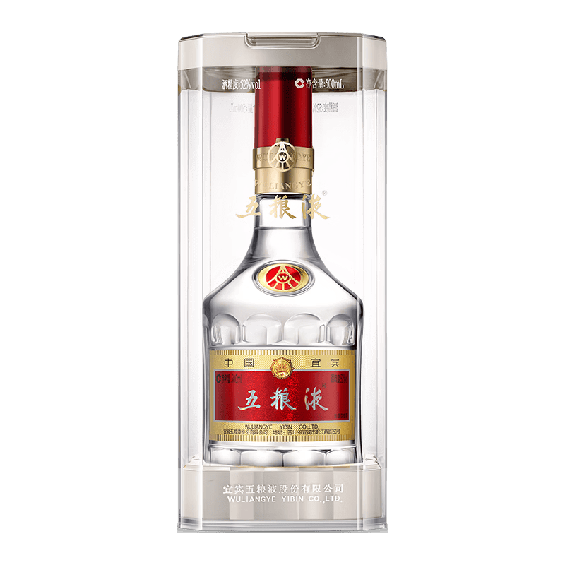 Wuliangye/����Һ ����˴� 52�� Ũ���� 500ml 1ƿ 839Ԫ