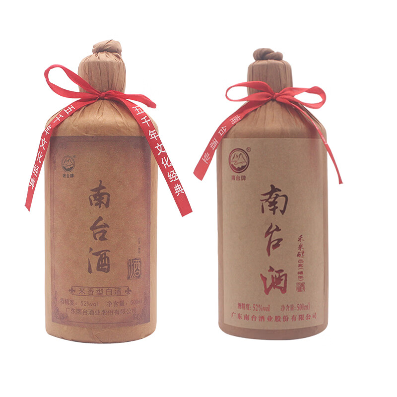 南台牌广东南台酒传统工艺纯粮酿造老窖精品优选美酒 50%vol 500mL 1瓶 禾米酒