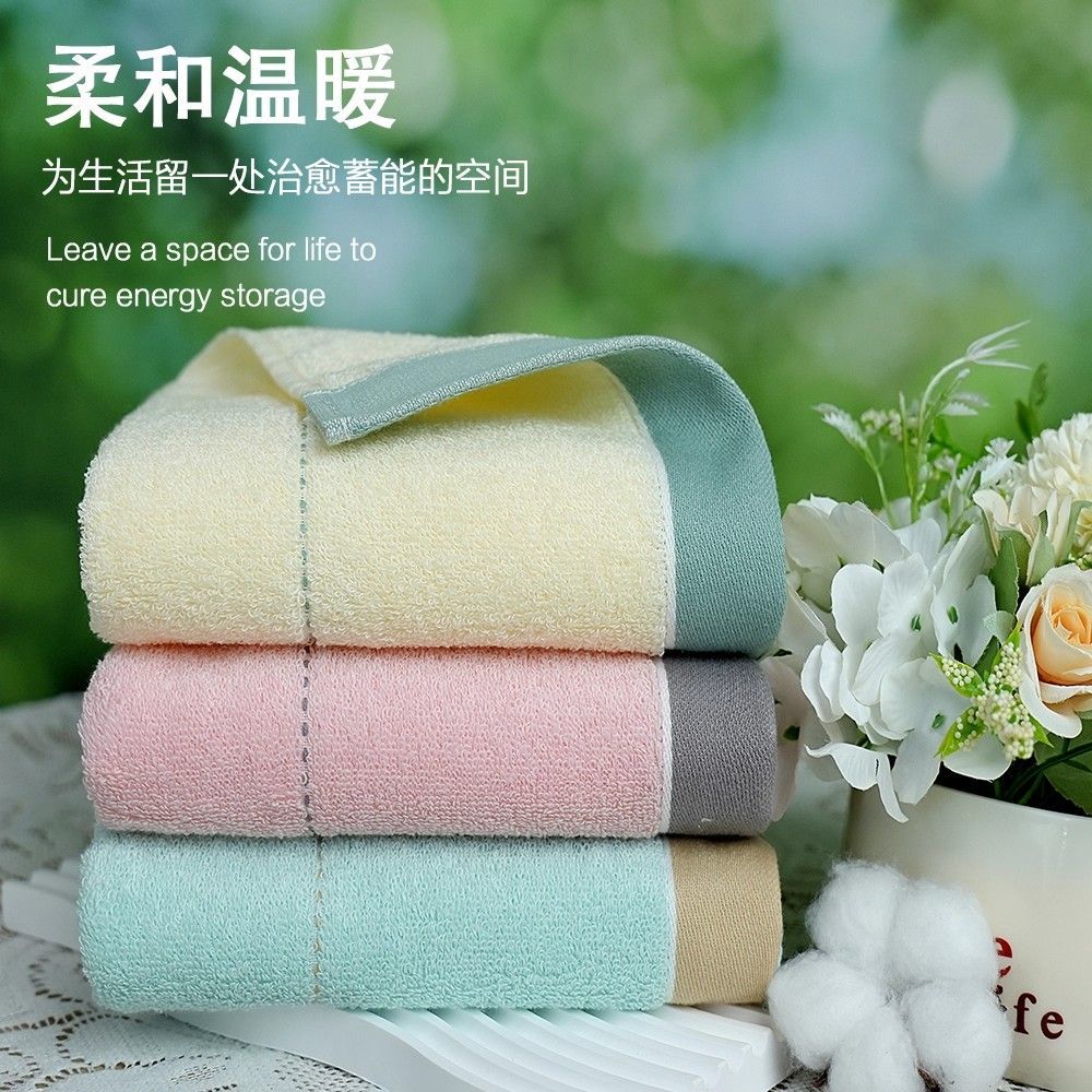 金号(KING SHORE)毛巾 纯棉新疆棉加厚防臭不掉毛高品质柔软亲肤吸水家用毛巾 【纯棉加厚/澎湃吸水】红+绿+黄/ 3条