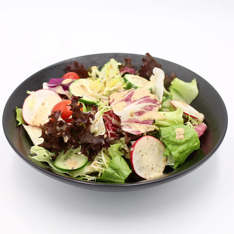 千牛优福【开袋即食】免洗 1餐1包 新鲜蔬菜沙拉混合生菜轻食健身色拉套餐 低脂即食鸡胸肉【3包】