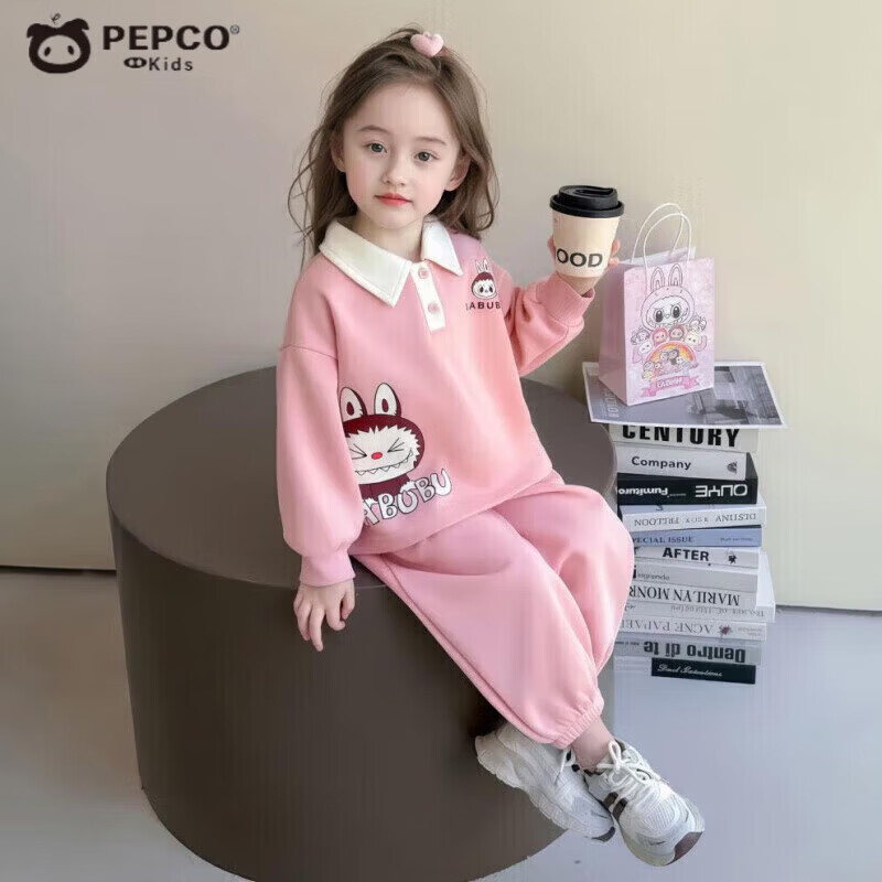 С�����ɣ�PEPCO����ͯŮͯ���������װ��ͯ�ɰ������˶���װ������ͨ���� ��ɫ��װ Ů�� 150 cm