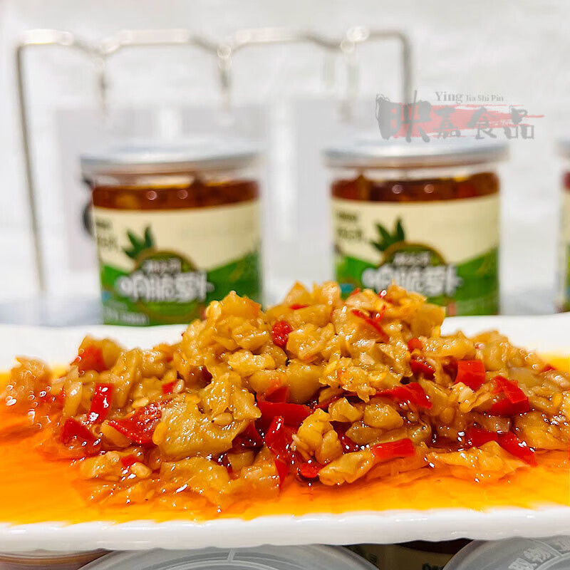 食怀辣妈桥头河响脆萝卜香辣味小瓶装下饭菜罐装剁椒萝卜干湖南特产 响脆萝卜*5瓶(约500g)