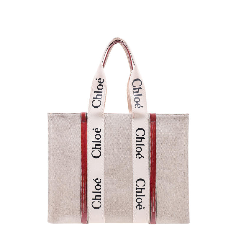 蔻依(Chloe) SS26 輕奢 女士 WOODY 手提包單肩包 BEIGE 均碼