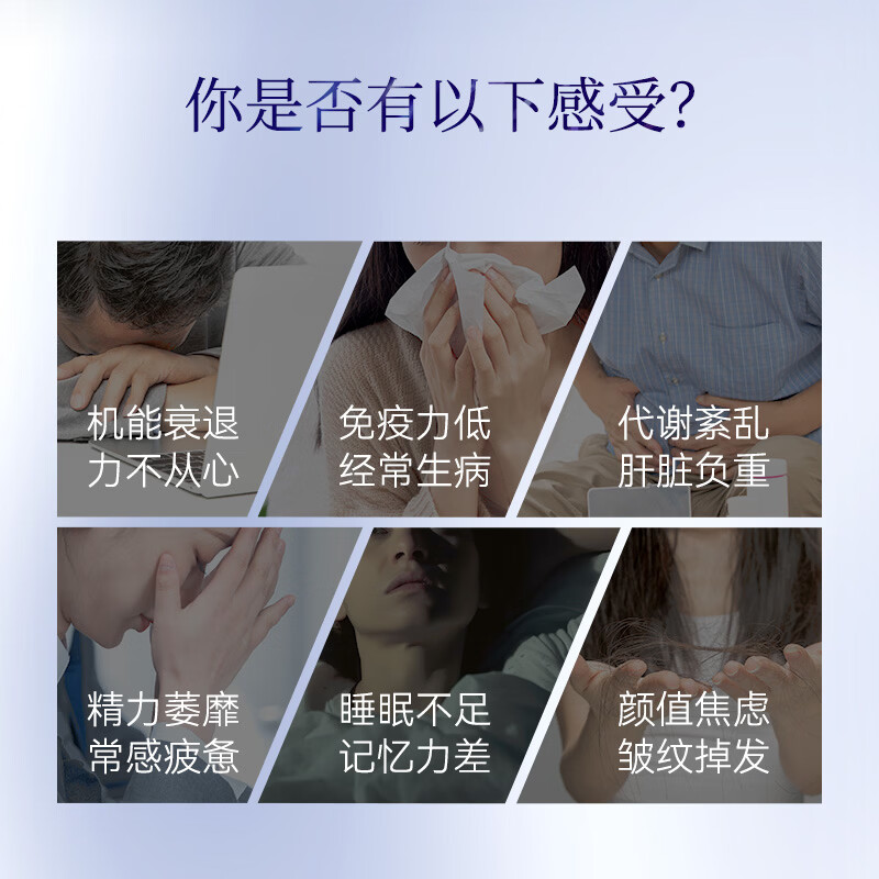 bioagen博奥真乐龄维复配NAD+前体抗衰老甲基化NMN乐龄唯乐维龄日本原产 【年单数量拍2 补足全年能量】 60粒*6瓶