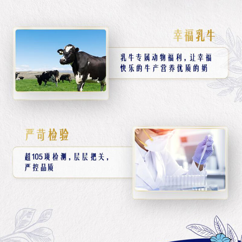 蒙牛特仑苏纯牛奶200mL*24盒 家庭囤货整箱牛奶早餐奶