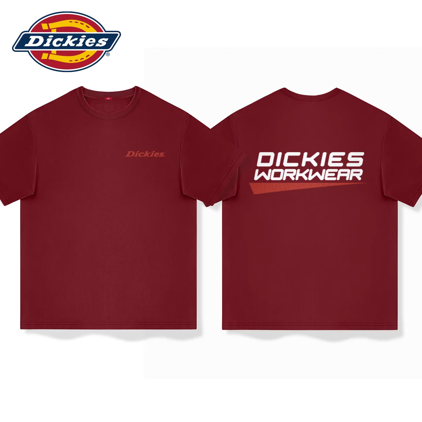 Dickies男士短袖t恤26新款夏季宽松美式街头痞帅潮流半袖上衣服 紫色(ks白字红刃胸标_ks大白字红刃背标) 5XL