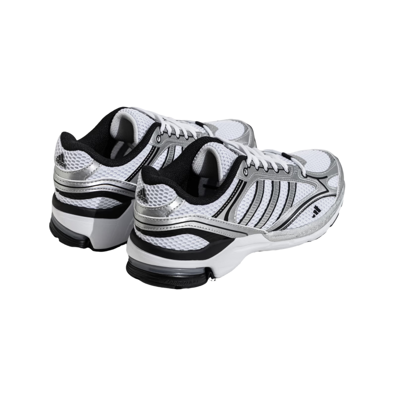 adidas「寻光者」SPIRITAIN 2.0厚底网面老爹鞋阿迪达斯轻运动 白色/金属银/黑色   42  