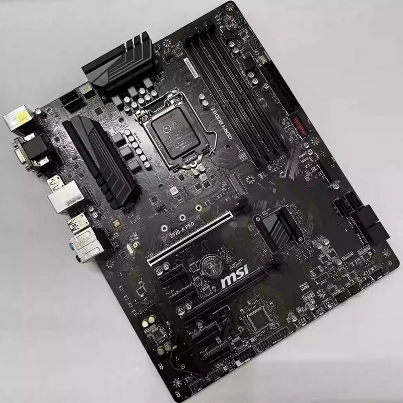 IMSI微星Z370-A PRO 1151针 Z370M-GAMING PLUS  OC 支持8-9代 微星Z370-A Pro 9成新保一年