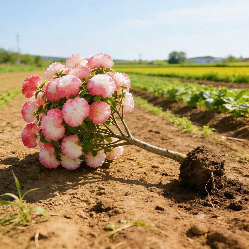 树状中华绣球大花花木老桩树苗植木耐寒阳台盆栽庭院木本花卉花苗 红花【木绣球】四季开花 8年精选苗【树形+当年爆满开花】