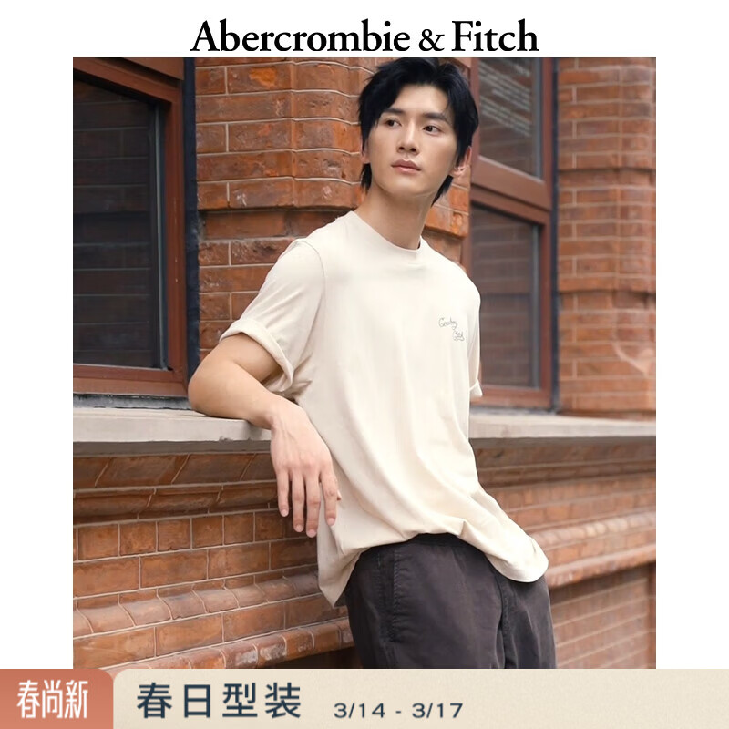 Abercrombie & Fitch��ʽ���ž���ٴ��������ʶ���T������25�＾��װ123-5249 ����ɫ S (175/92A) 60.5Ԫ