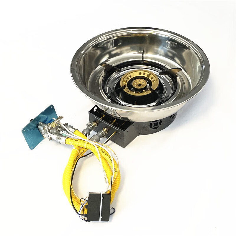 溥畔商用液化气火锅炉子下沉式煤气灶火锅店专用嵌入式燃气灶带防爆管 135带中心带36锅圈防爆管带熄保天 0英寸