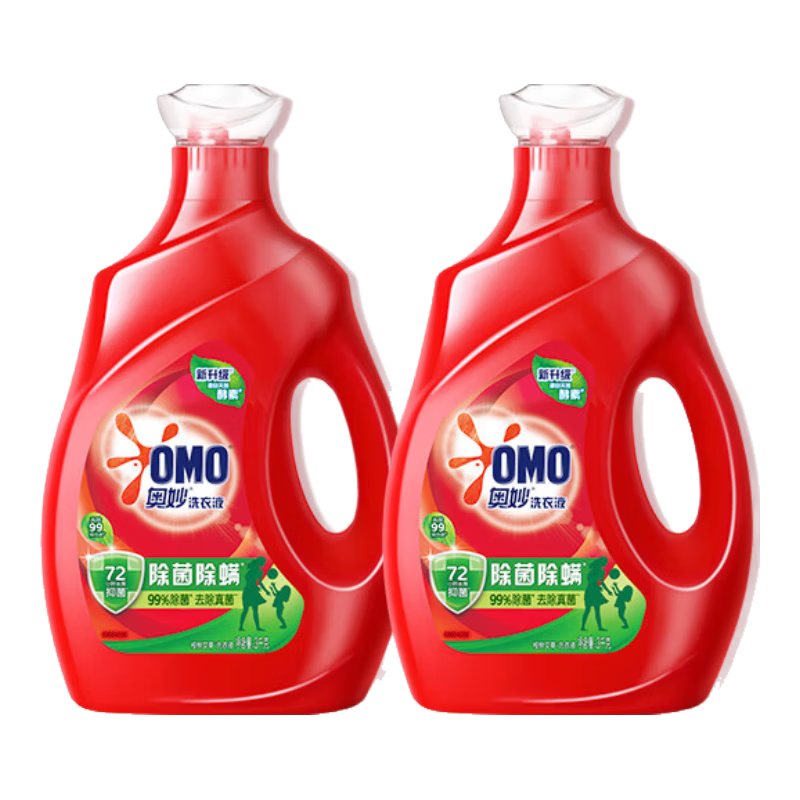 奥妙（OMO）吴磊好物去渍酵素洁净除菌除螨持久留香除味12斤校服净洗衣液