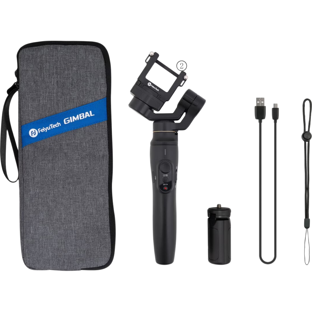 FeiyuTech�������ؼ���ɱ������Vimble2A�˶�����ȶ��� ���������̨ �����ӳ��� �ֳ�vlog ���ش�/Gopro Vimble 2A(�ɴ��ش�/GOPRO����ѯ�µ� 139Ԫ