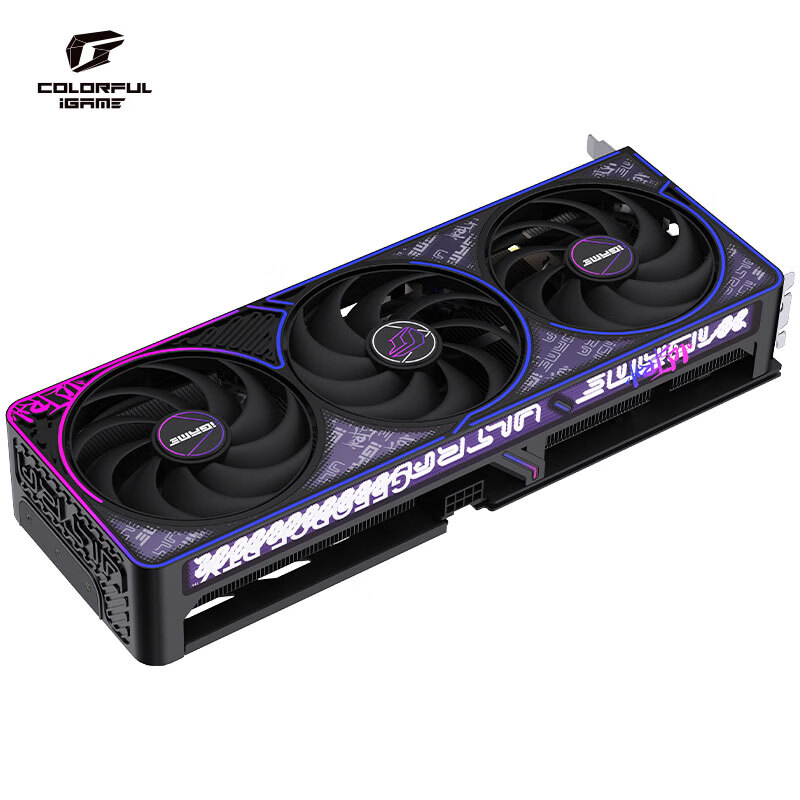 七彩虹(Colorful)iGame GeForce RTX 5060 Ti Ultra OC 16GB GDDR7 DLSS 4.5 电竞光追游戏设计电脑显卡