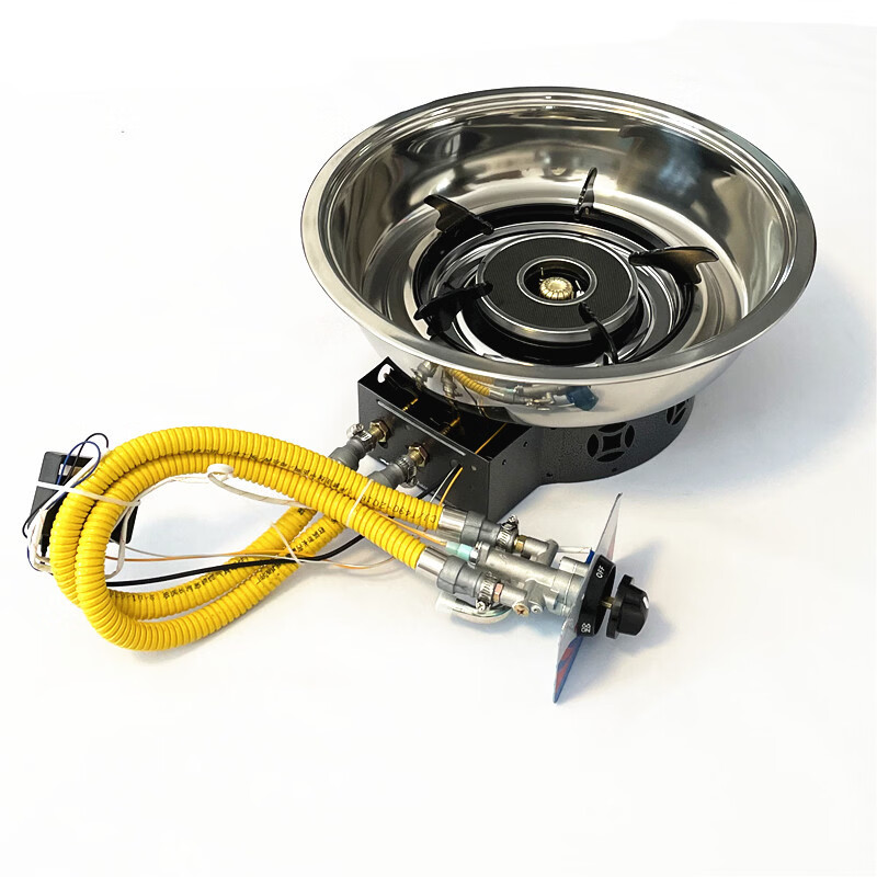 溥畔商用液化气火锅炉子下沉式煤气灶火锅店专用嵌入式燃气灶带防爆管 135带中心带36锅圈防爆管带熄保天 0英寸