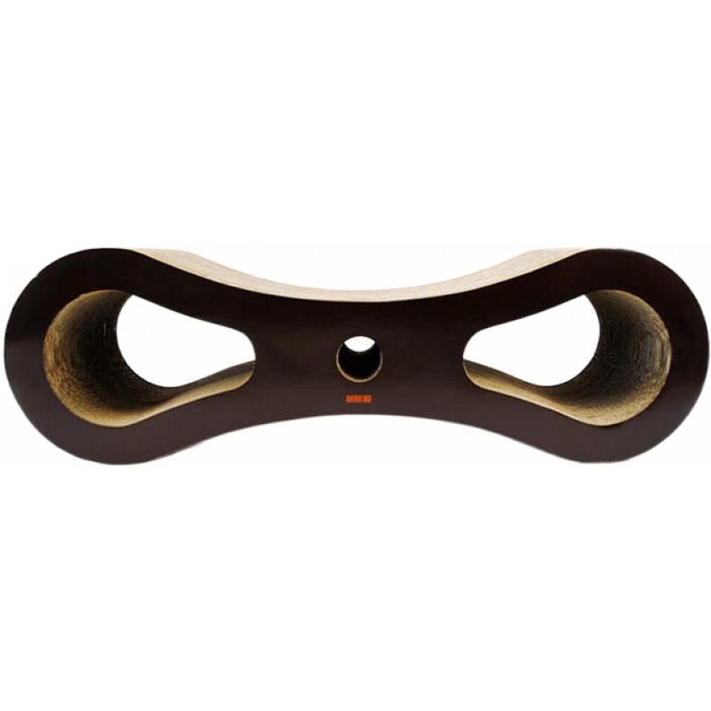 田田貓8字特大號瓦楞紙耐磨耐抓不掉屑貓抓板貓沙發(fā)貓玩具貓用品 【經(jīng)典款】8字貓抓板