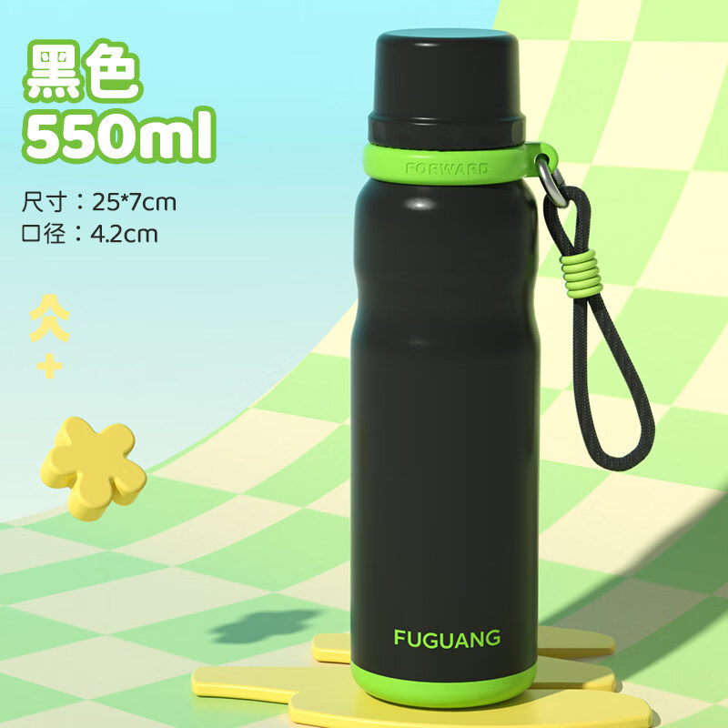 ���Ᵽ�±�Ů������ֵˮ��316L����ֶ�ͯ�����Я����ѧר�ñ��� ��ɫ550ml��316L�ڵ���Я������ 29.95Ԫ