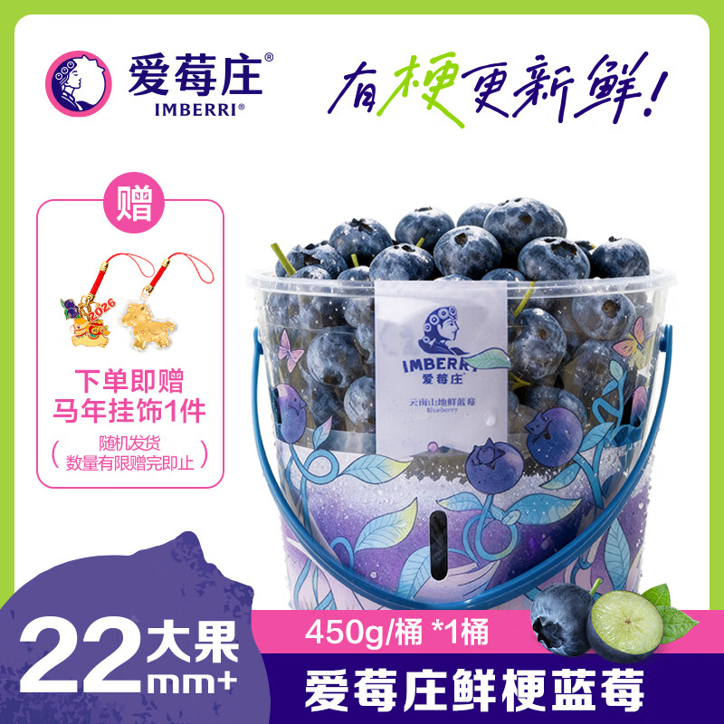 ��ݮׯ����Ͱװ�ʹ���ݮ���������˹���ժ 450g/Ͱ 22mm+���� Դͷֱ�� 48.9Ԫ