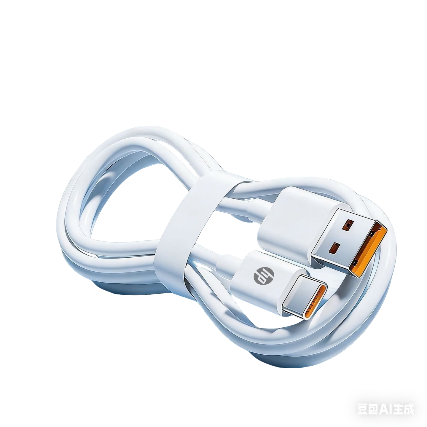 惠普（HP）惠普6A超级快充120W数据线适用华为/vivo/OPPOType-C快充线充电线 白色 2米Type-C快充数据线2条装