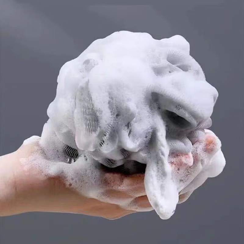 易思迪男士强力搓澡巾家用擦背手套搓背巾长条搓泥神器 搓澡巾1个装+沐浴球1个装+搓背巾1个装 无规格