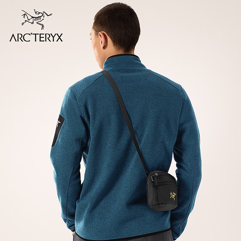 ARC'TERYX始祖鸟 MANTIS 1 WAIST PACK 便携 男女同款 腰包 24K BLACK/黑色 均码
