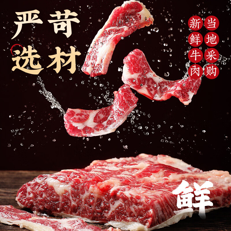 牛凡匠潮汕牛肉丸手打正宗汕头牛筋丸特产火锅食材丸料关东煮麻辣烫食材 牛肉丸1.5斤+牛筋丸1斤（250g*5包）