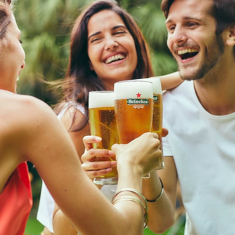 喜力【原装正品】经典500ml罐箱装聚会全麦酿造清爽饮品啤酒 中秋送礼 喜力经典啤酒500ml*12罐