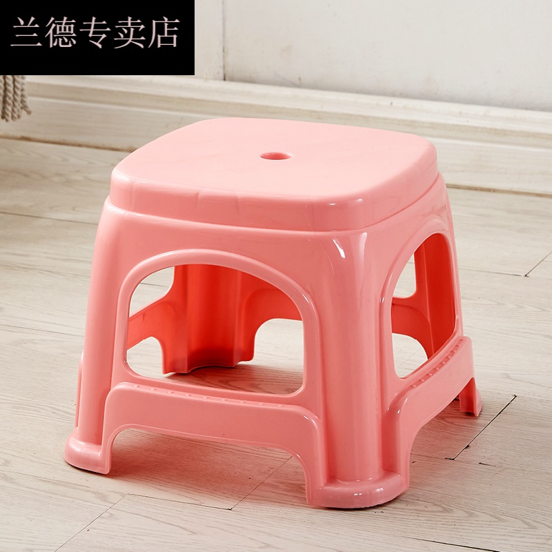 塑料椅子塑料凳子家用加厚小凳高凳板凳大号椅子餐桌凳时尚简约胶