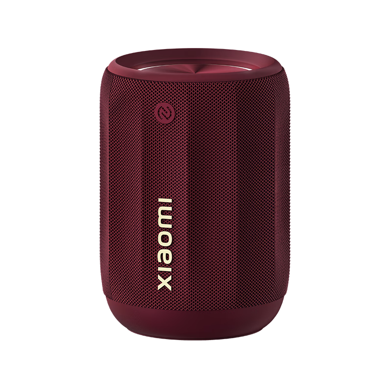 小米(MI)Xiaomi 蓝牙音箱 Mini 复古醇红 声学小钢炮小米澎湃智联 户外防尘防水露营NFC 高保真 礼物 家用