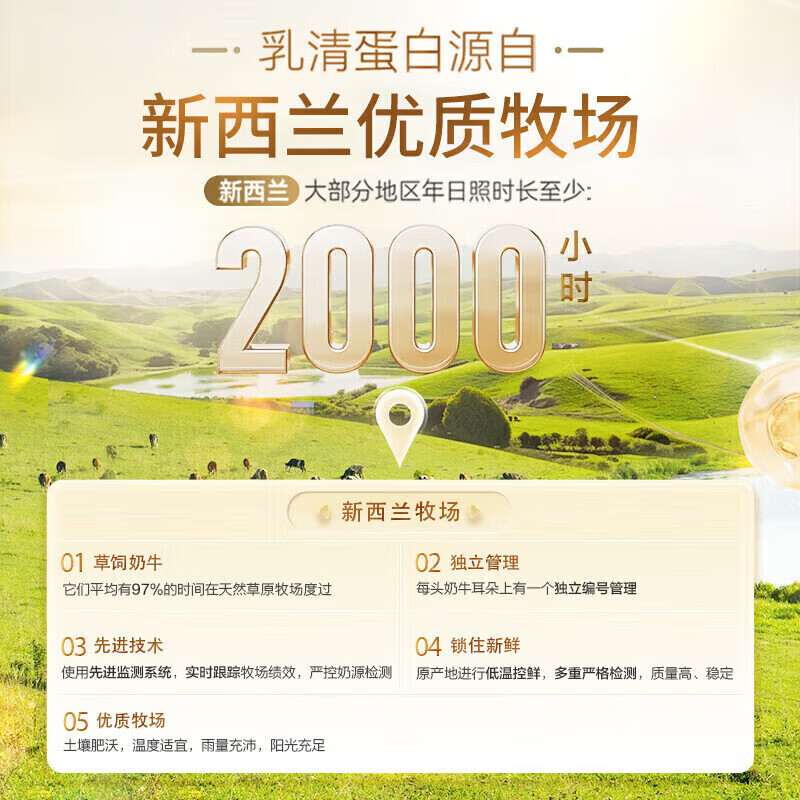 同仁堂 乳清蛋白粉助老年人术后恢复增强免疫力补充营养男女士营养品 【450g/罐 营养乳清蛋白粉】 450g*1罐