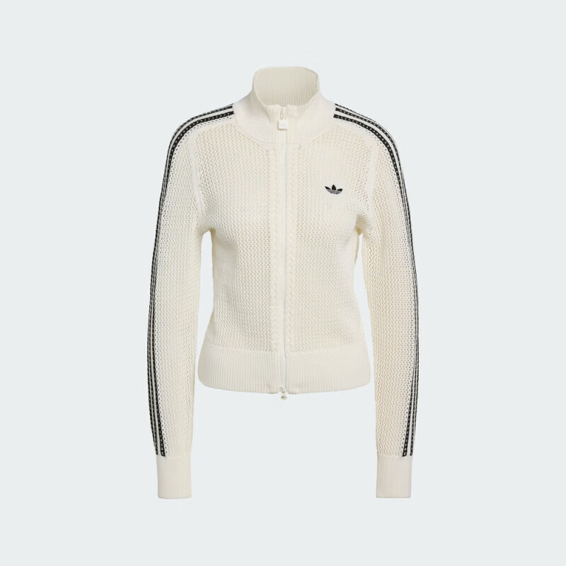 阿迪达斯（adidas）三叶草女子运动健身夹克外套KC6496 KC6496 S