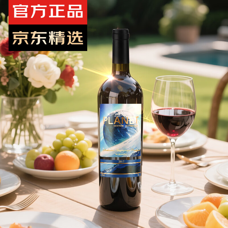 归星(GEOTHIM)原瓶进口干红葡萄酒 帕兰尼红酒单瓶装750ml节日送礼