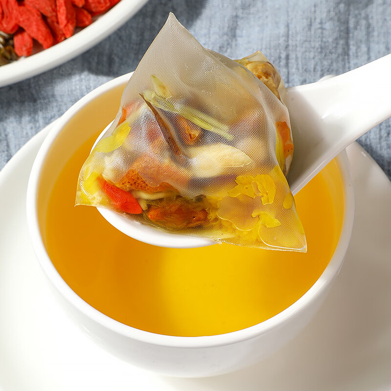 悠茗庭草人参黄芪菊花枸杞茶养生花茶免煮茶包男女熬夜常备养生茶罐装100g 人参黄芪菊花枸杞茶罐装 100g*2罐