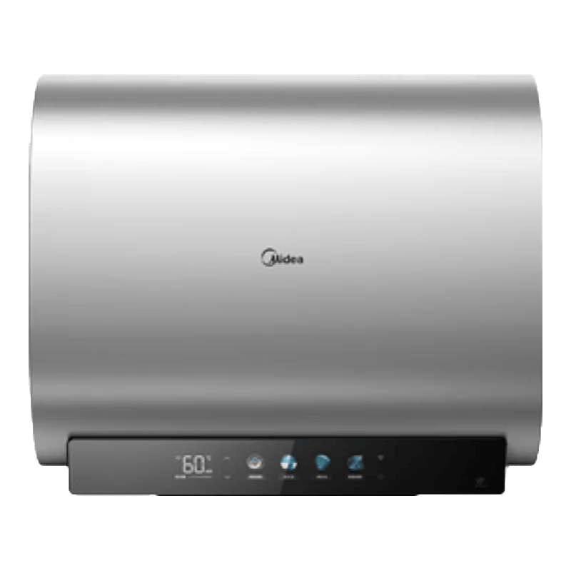 美的（Midea）【小西梅电热水器UD10系列】60升家用洗澡瞬热增容大水量免换镁棒扁桶双胆超薄活水2.0健康水质 60L 3300W 变频速热 免换镁棒 UD5