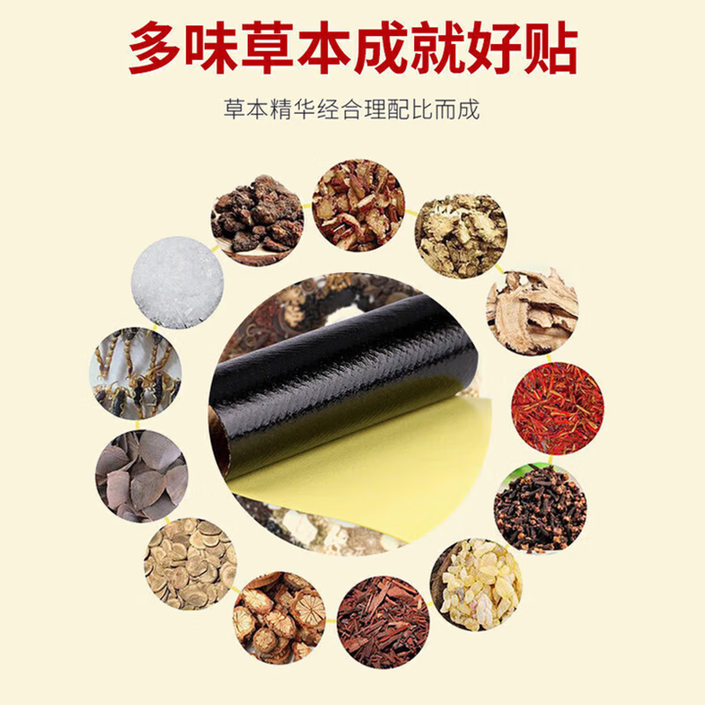 虎骨筋络贴膏药贴颈肩腰腿黑膏药贴膏药 四盒