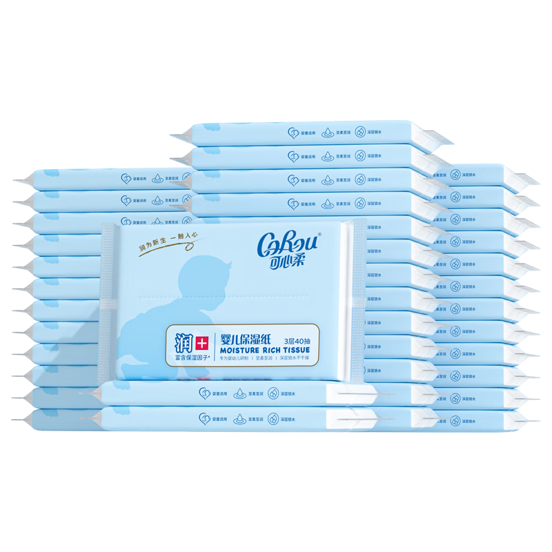 ������ COROU Ӥ������� 3��40��*40�� 100%ԭ��ľ�� ��˪ֽ 42.11Ԫ