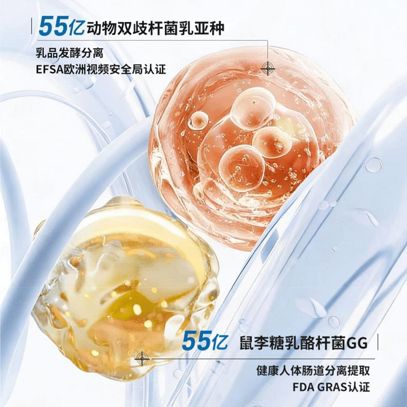 童年故事Child Story动物双岐杆菌+鼠李糖乳杆菌GG 复合益生菌胶囊 儿童宝宝益生菌胶囊(新西兰原装进口) 30粒*1瓶