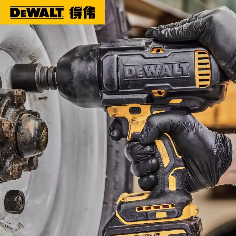 得伟（DEWALT）冲击扳手DCF900NT锂电20V无刷1084N大扭矩电动风炮 DCF900NT -单机+工具箱