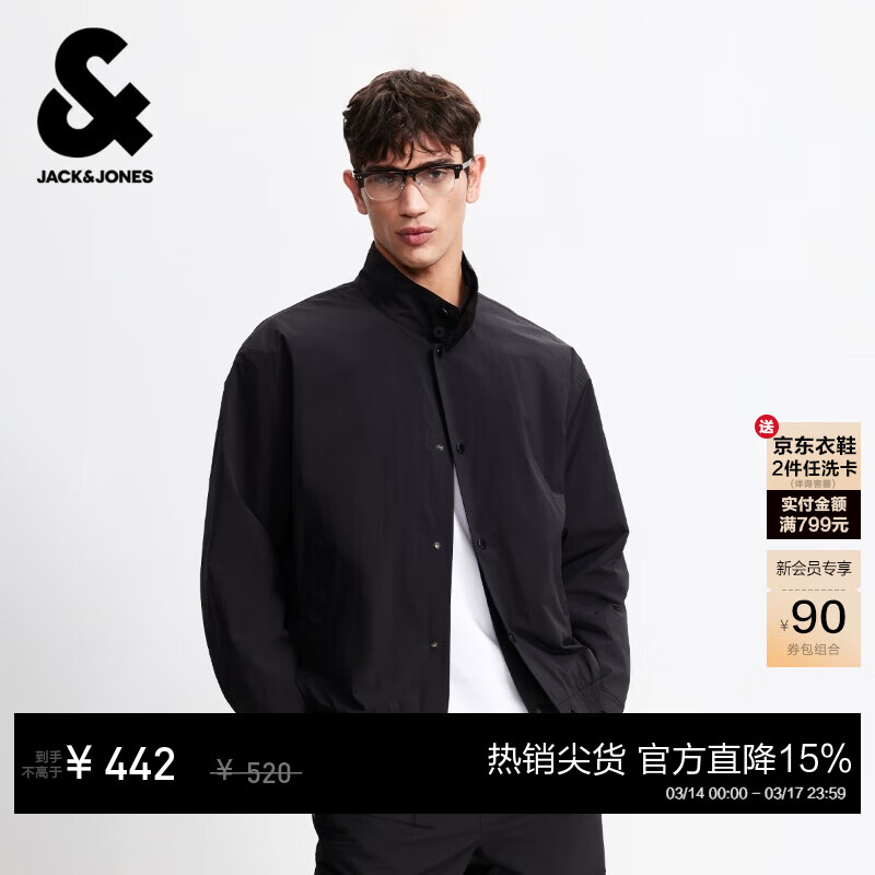 �ܿˡ���˹��JACK&JONES����װ26�괺�＾�¿�����������ʿ���������з������п˸߼��� E40��ɫ ���� M ��175�� 260Ԫ