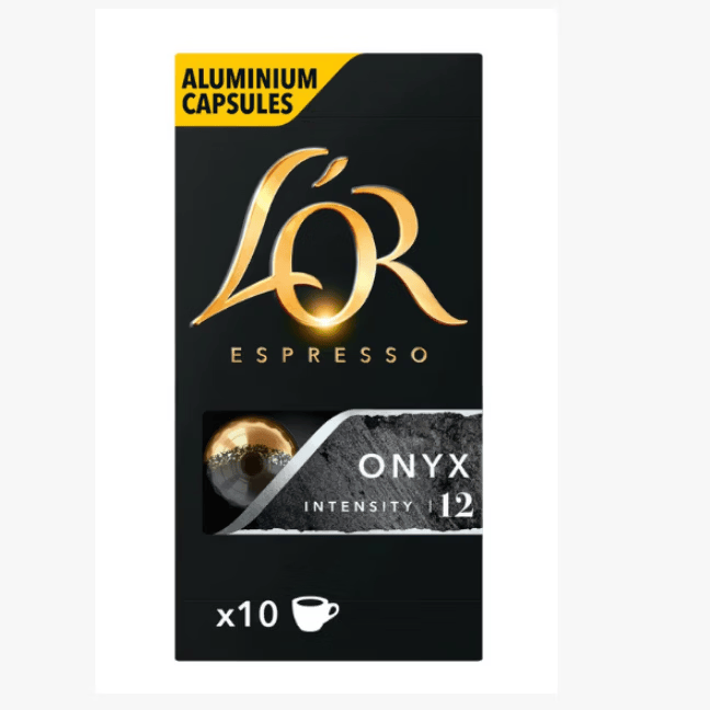 L'OR法国原装进口lor胶囊咖啡玛瑙5.2g*10粒 强度12适用Nespresso