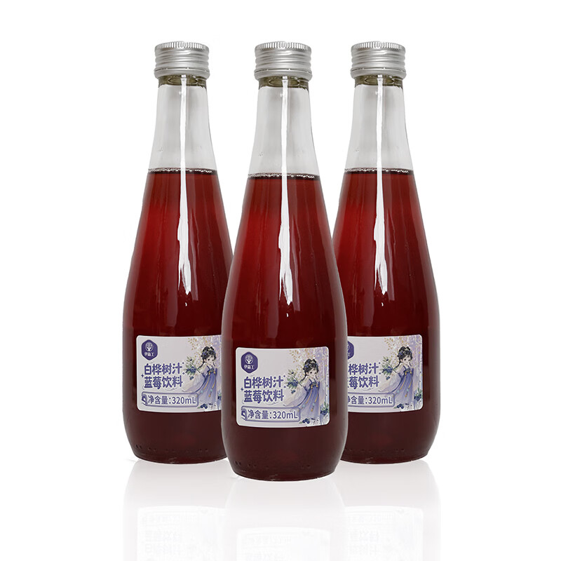 森总部 | 伊春森工 | 白桦树汁蓝莓饮料 320ml*6